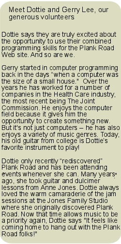 Dottie and Gerry